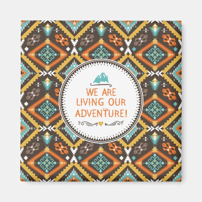 Aimant Vivre notre aventure (Devant)