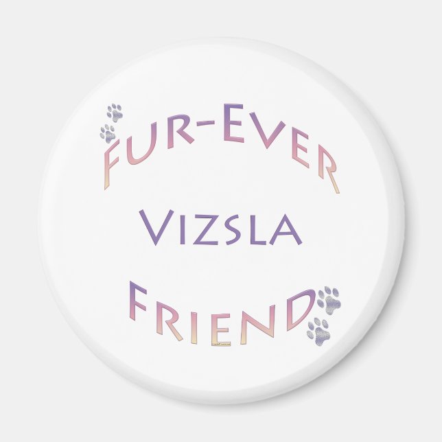Aimant Vizsla Furever Friend (Devant)