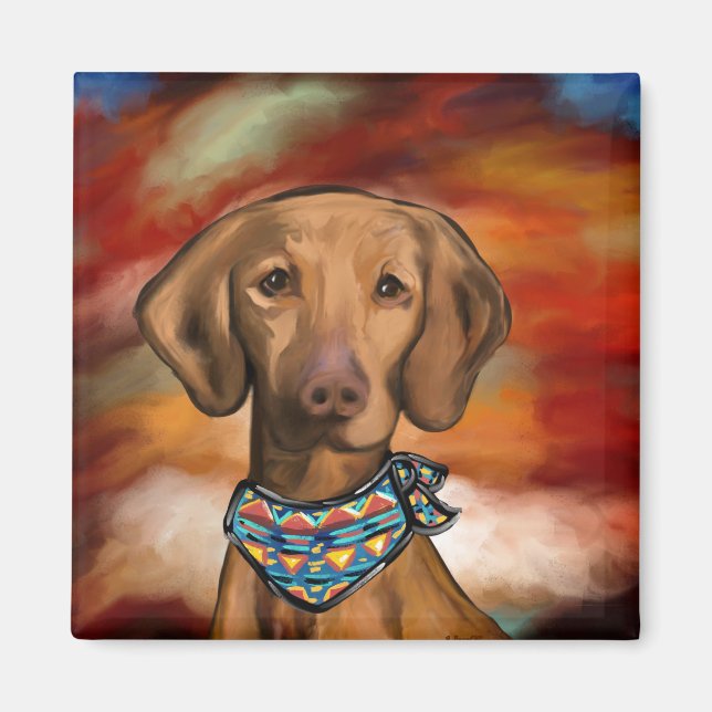 Aimant Vizsla Sud-Ouest (Devant)