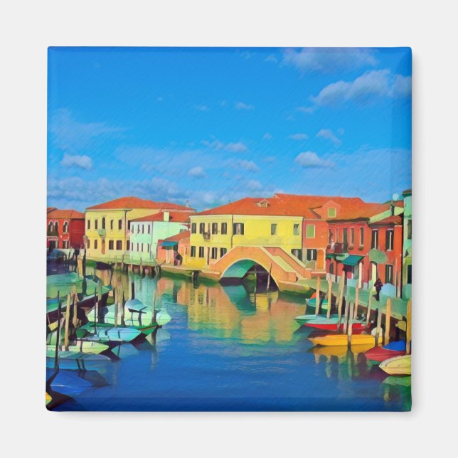 Aimant VNT004 MURANO, Venetian Lagoon, Italy - Fridge (Devant)