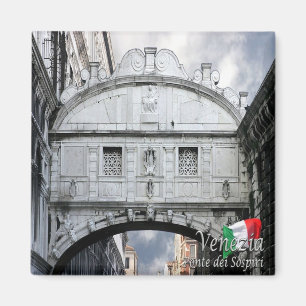Aimant VNT049 VENICE - Pont des Soupirs, Italie, Frigo