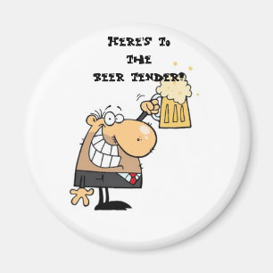 Aimant "Voici la bière !"