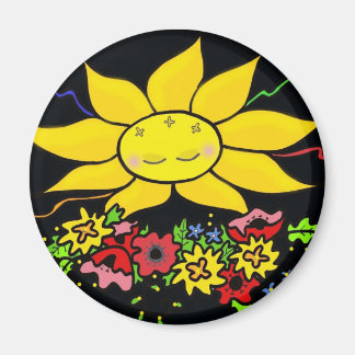 Aimant Voici l'art populaire ukrainien Sun