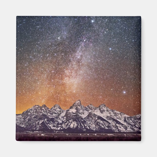 Aimant Voie Lactée sur Grand Teton (Devant)
