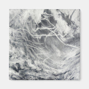 Aimant Voies de bateau dans l'océan pacifique