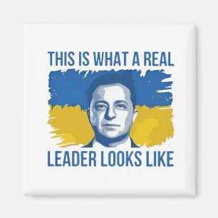Aimant Voilà à quoi ressemble un vrai dirigeant ukrainien
