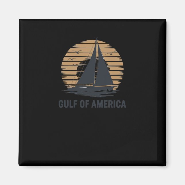 Aimant Voile Dans Le Golfe D'Amérique (Devant)