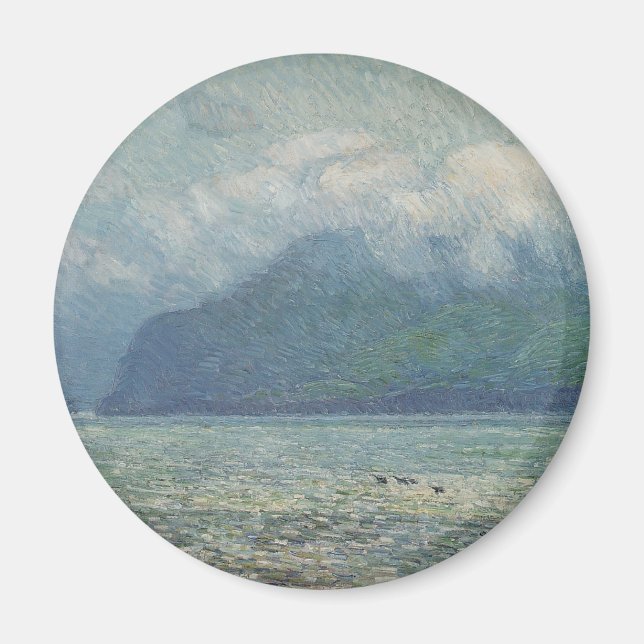 Aimant Voile d'argent et Porte d'or de Childe Hassam (Devant)