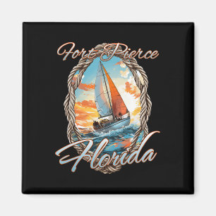 Aimant Voile Fort Pierce Floride Mer Et Soleil Pour M