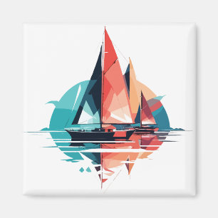 Aimant Voile Mer Calme Océan Tranquille Extérieur Aventur