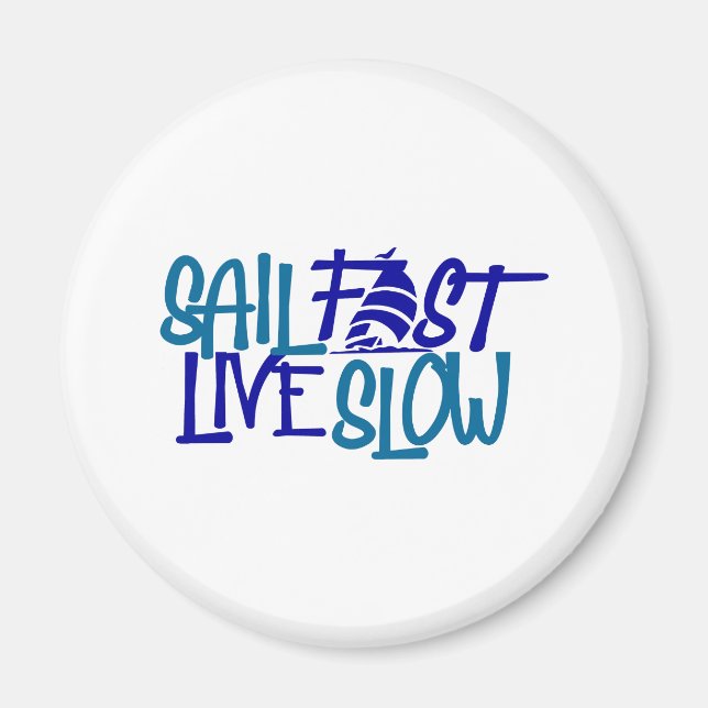 Aimant Voile Rapide Nauticals (Devant)