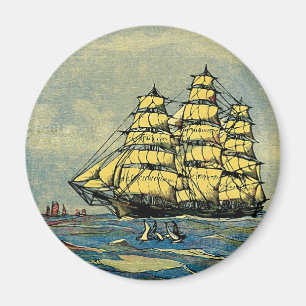 Aimant Voiles jaunes