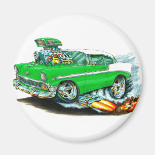 Aimant Voiture 1956 verte de Chevy 150-210