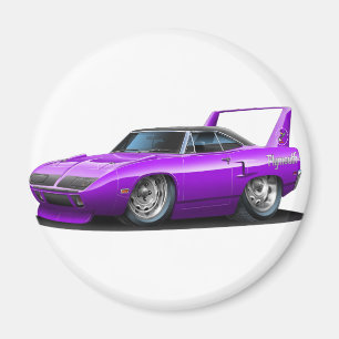 Aimant Voiture 1970 de pourpre de Plymouth Superbird