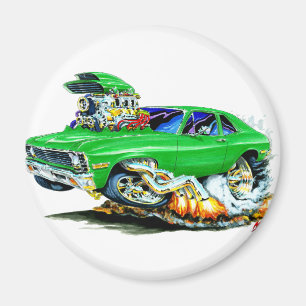 Aimant Voiture 1971-74 verte de nova