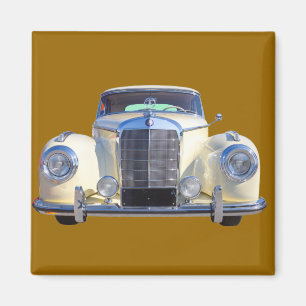 Aimant Voiture blanche de luxe du benz 300 de Mercedes