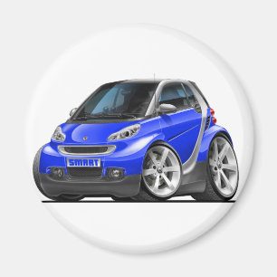 Aimant Voiture bleue intelligente