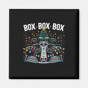 Aimant Voiture de course Box Box Box Radio Appel Amusant 