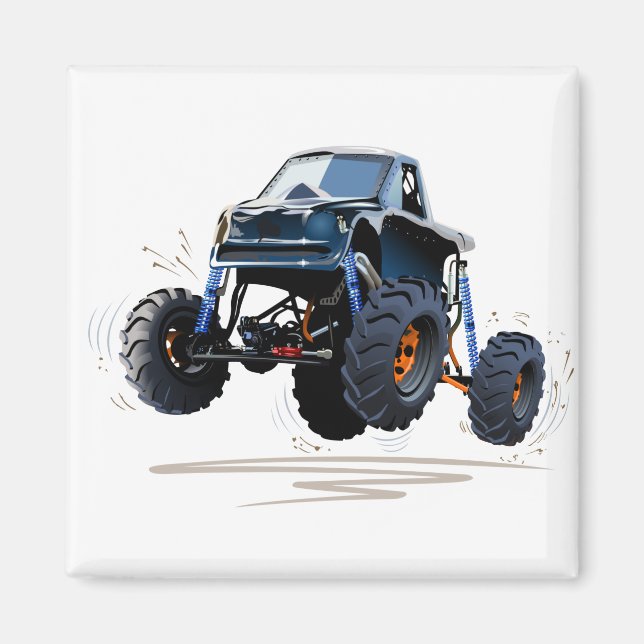 Aimant Voiture de dessin (Devant)