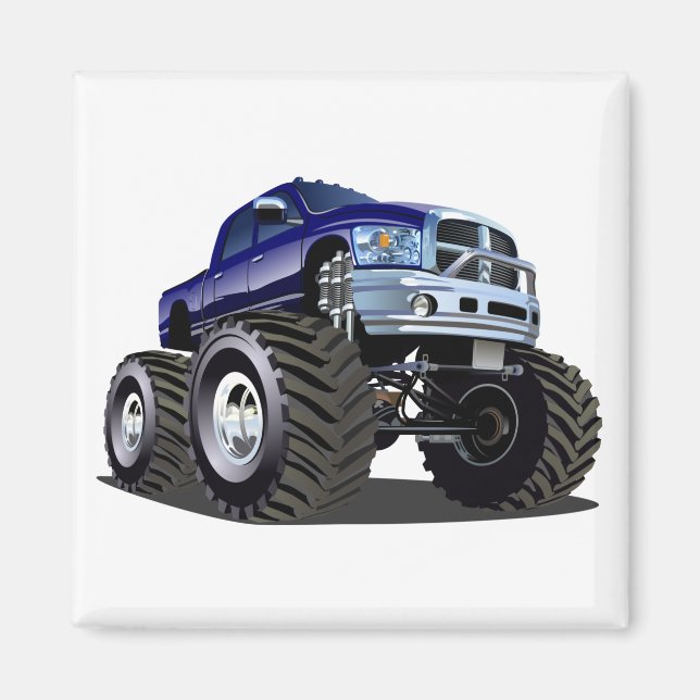 Aimant Voiture de dessin (Devant)