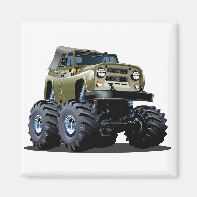 Aimant Voiture de dessin (Devant)