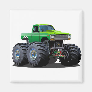 Aimant voiture de dessin animé