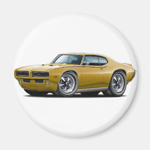 Aimant Voiture de phare cachée par or de juge de 1969 GT
