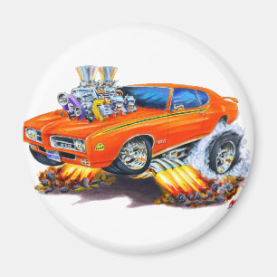 Aimant Voiture d'orange de juge de 1969 GTO