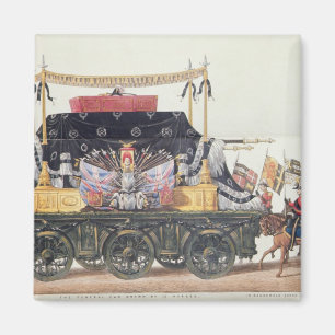 Aimant Voiture funèbre du duc de Wellington, 1853