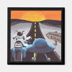 Aimant Voiture latérale