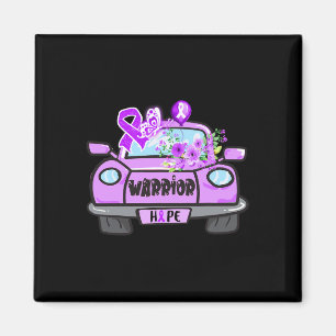 Aimant Voiture Pour Alzheimerheimers Guerrier Apparel Hei