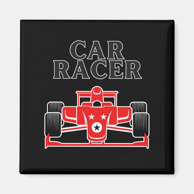 Aimant Voiture Racer (Devant)