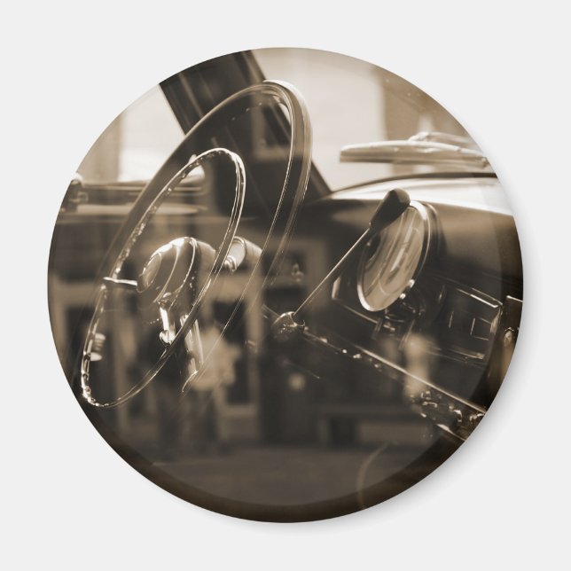 Aimant Voiture Vintage (Devant)