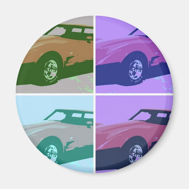 Aimant Voitures Classiques 1979 (Devant)