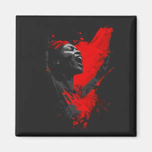 Aimant Voix en rouge