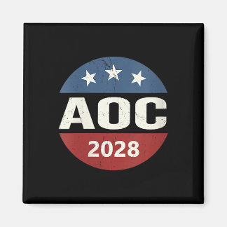 Aimant Voix Vintage des femmes Alexandria Ocasio-cortez P