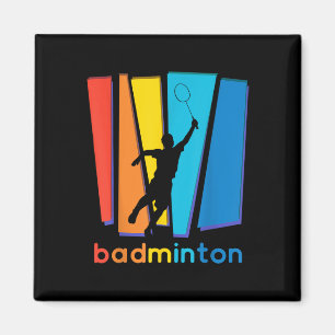 Aimant Volant de badminton coloré Art Sports