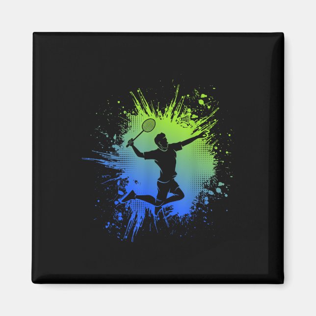Aimant Volant de badminton Enfants Jeunes Garçons (Devant)