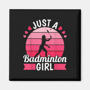 Aimant Volant de badminton Raquette - Raquette Juste Un B