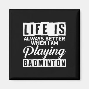 Aimant Volant de Badminton Sport Joueur de Badminton Entr