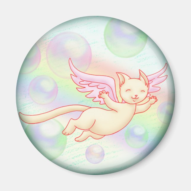 Aimant volant Kitty (Devant)