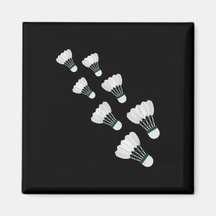 Aimant Volants de badminton volants