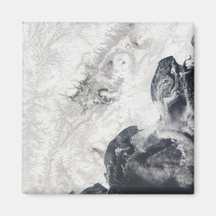 Aimant Volcans dans la péninsule centrale du Kamchatka