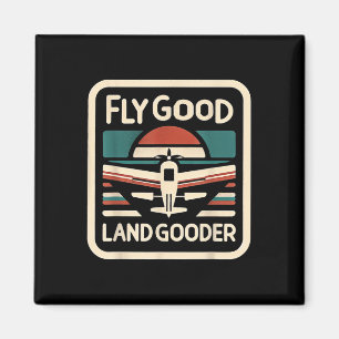 Aimant Voler dans un bon avion de Gooder Land Aviation —