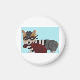 Aimant Voleur de friandises Welsh Corgi Cambrioleur