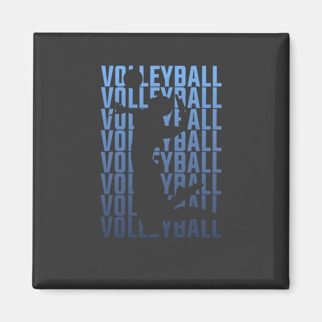 Aimant Volley-ball (Devant)