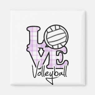 Aimant Volleyball d'amour
