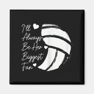 Aimant Volleyball Maman Sa Plus Grande Fan Volleyball Fil