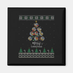 Aimant Volleyball Noël Arbre Noël Cadeau De Noël Pour Vol