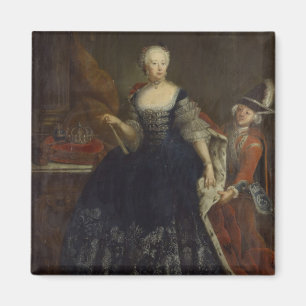 Aimant Von Brunswick d'Elisabeth Christine comme reine